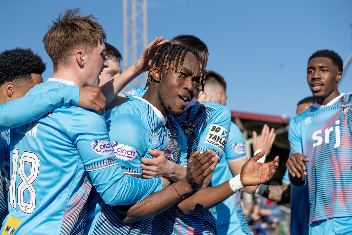 Dunfermline's Ewan Otoo tries to put finger on second-half display