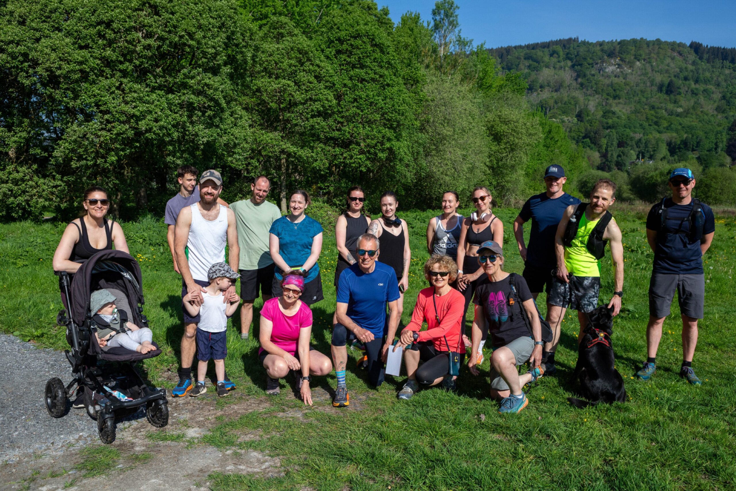 Best pictures from Aberfeldy fitness trail launch