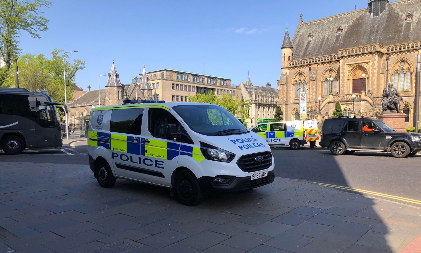 44-year-old man charged following disturbance in Dundee City Centre