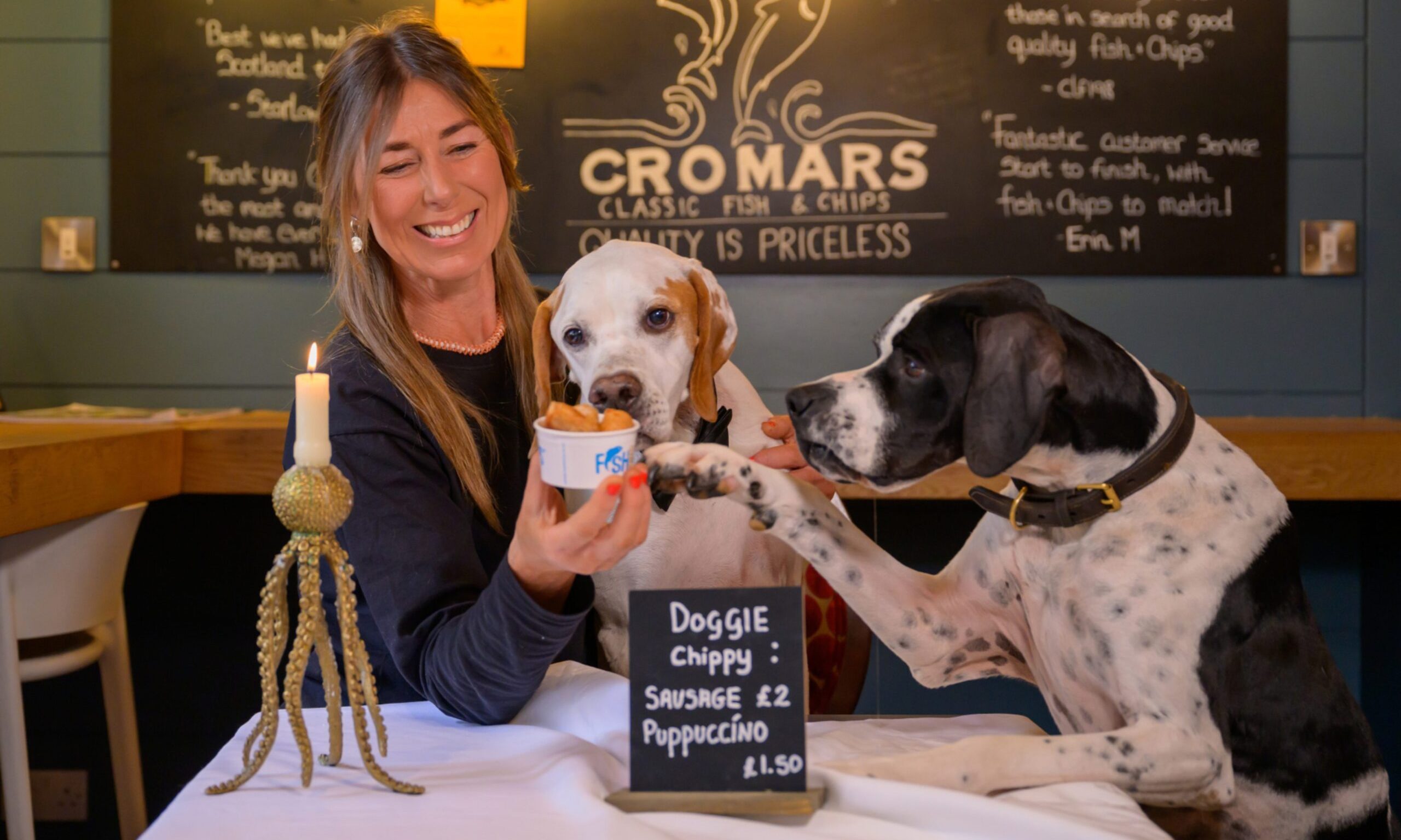 ‘Scotland’s first dog-friendly chip shop’ in St Andrews launches dedicated menu for pooches