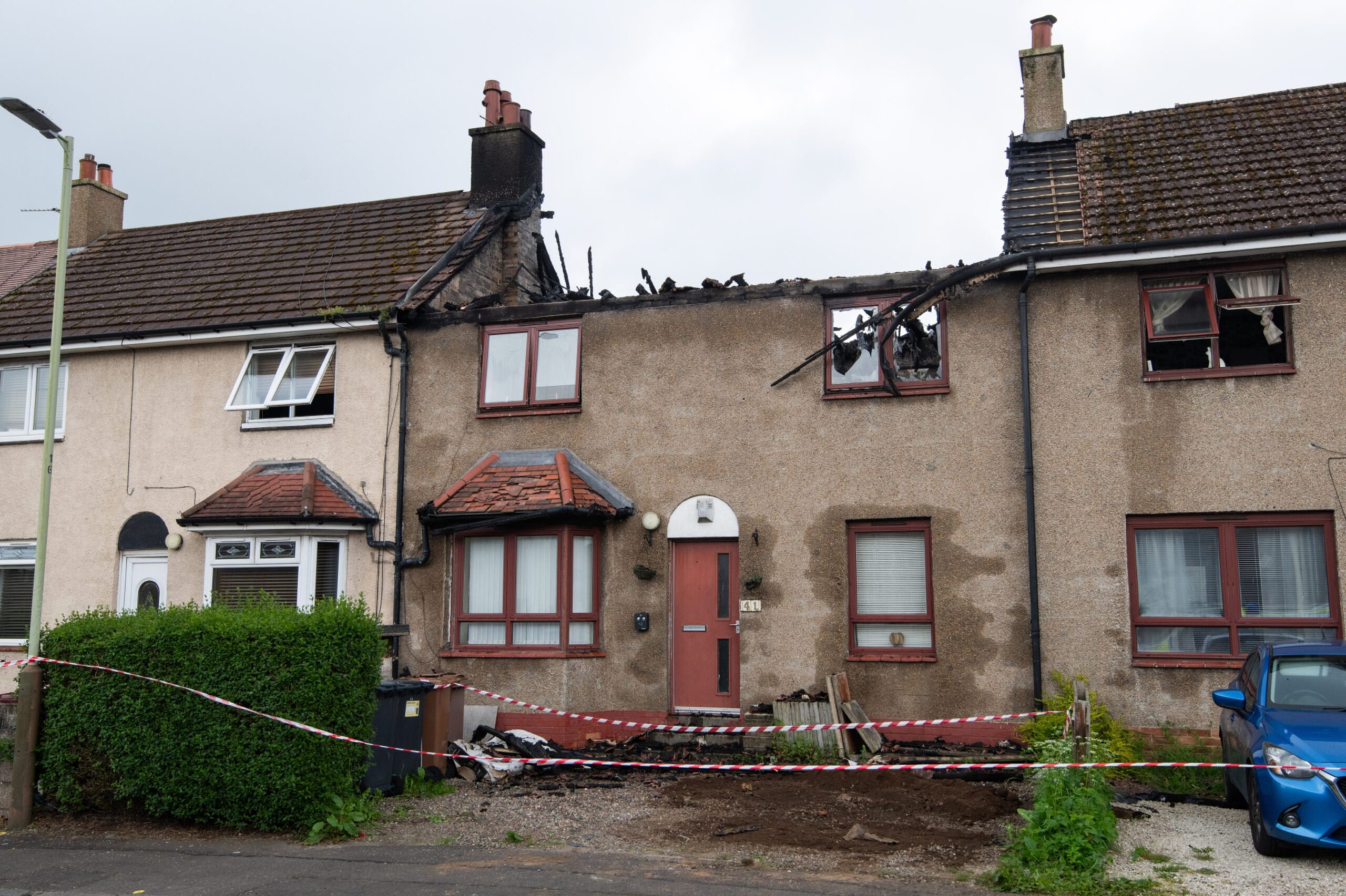 Pictures reveal aftermath of house fire in Kirkton, Dundee