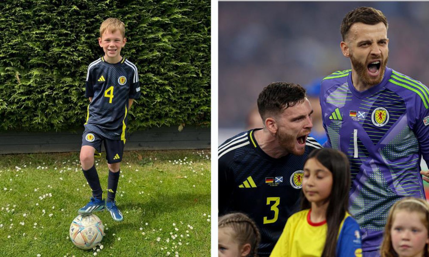 Brechin schoolboy ‘ecstatic’ after winning chance to lead Scotland out for Euro 2024 clash