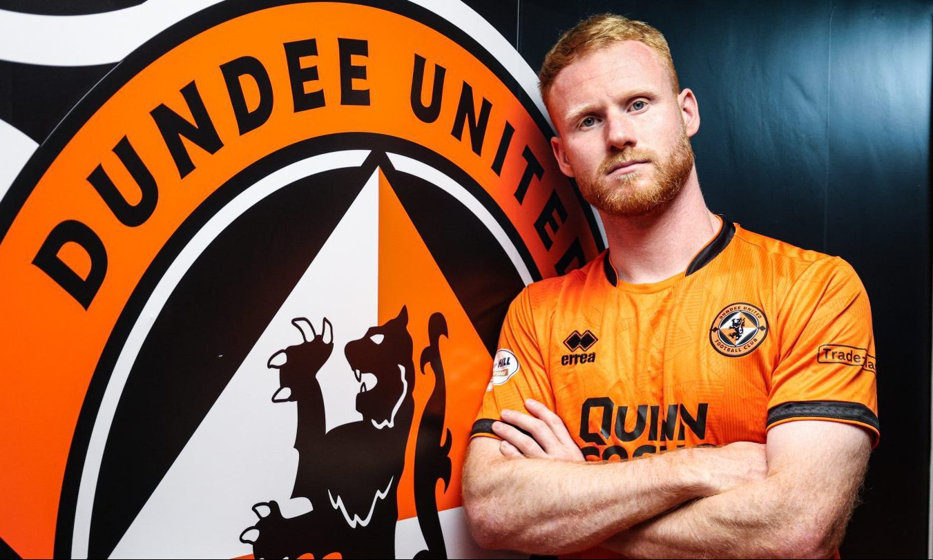 Dundee United sign striker Jort van der Sande