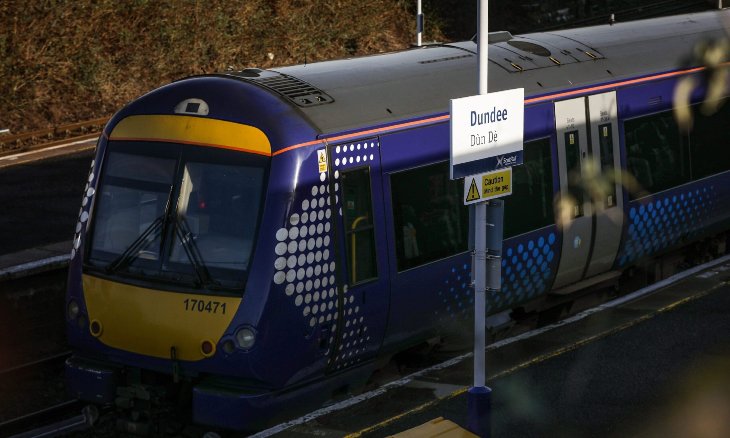 Train services through Tayside disrupted as Storm Ashley flooding hits