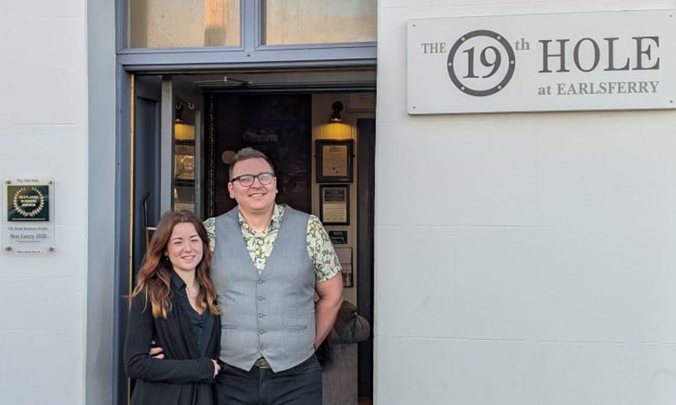 Fife couple take over The 19th Hole pub in Earlsferry