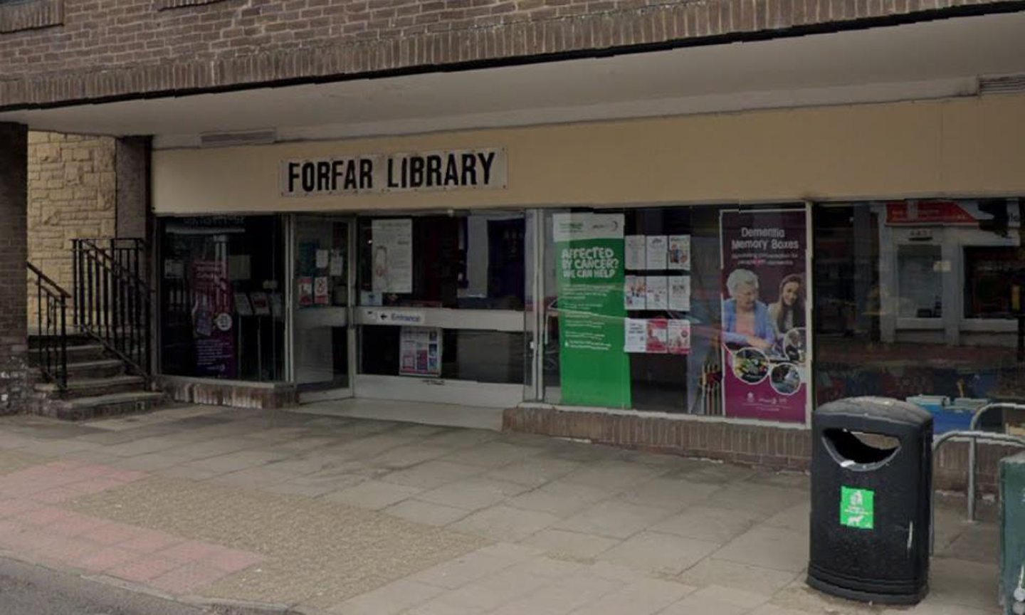 Forfar Library staff ‘devastated’ after donations box stolen