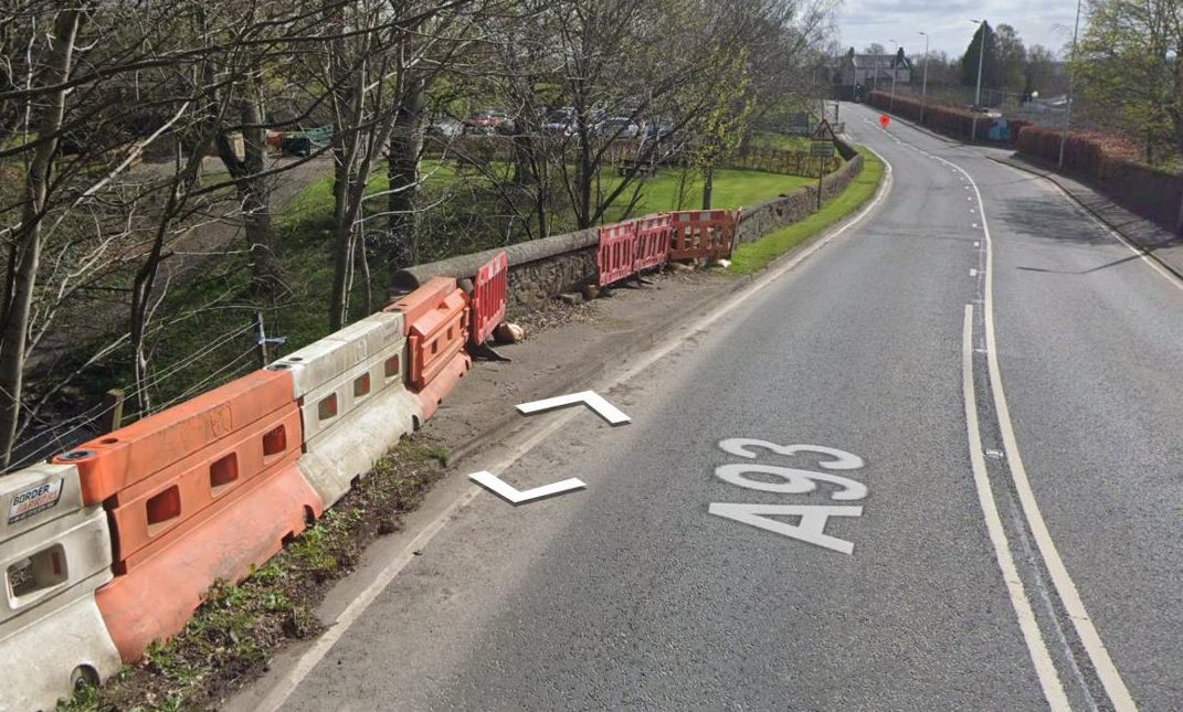 Perth disruption warning during 2 weeks of A93 bridge repairs