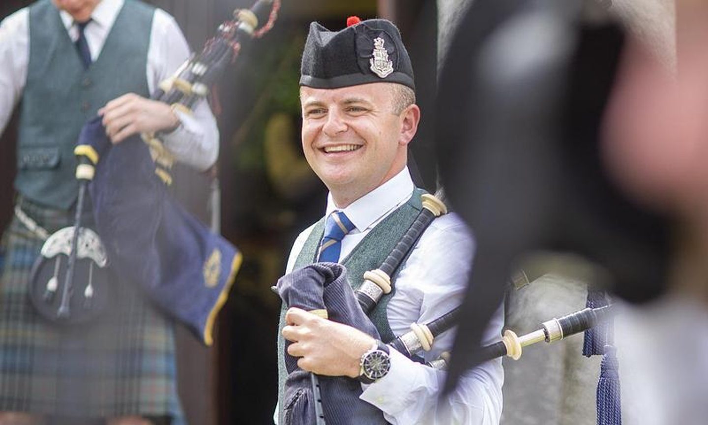 Local piper defends music lessons