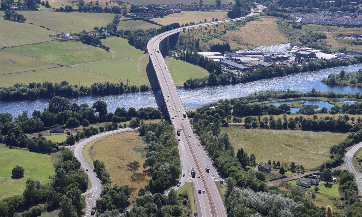 Overnight closures planned for M90 Friarton Bridge in Perth