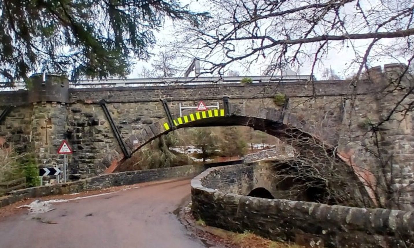 34-mile diversion for Perthshire drivers due to viaduct works