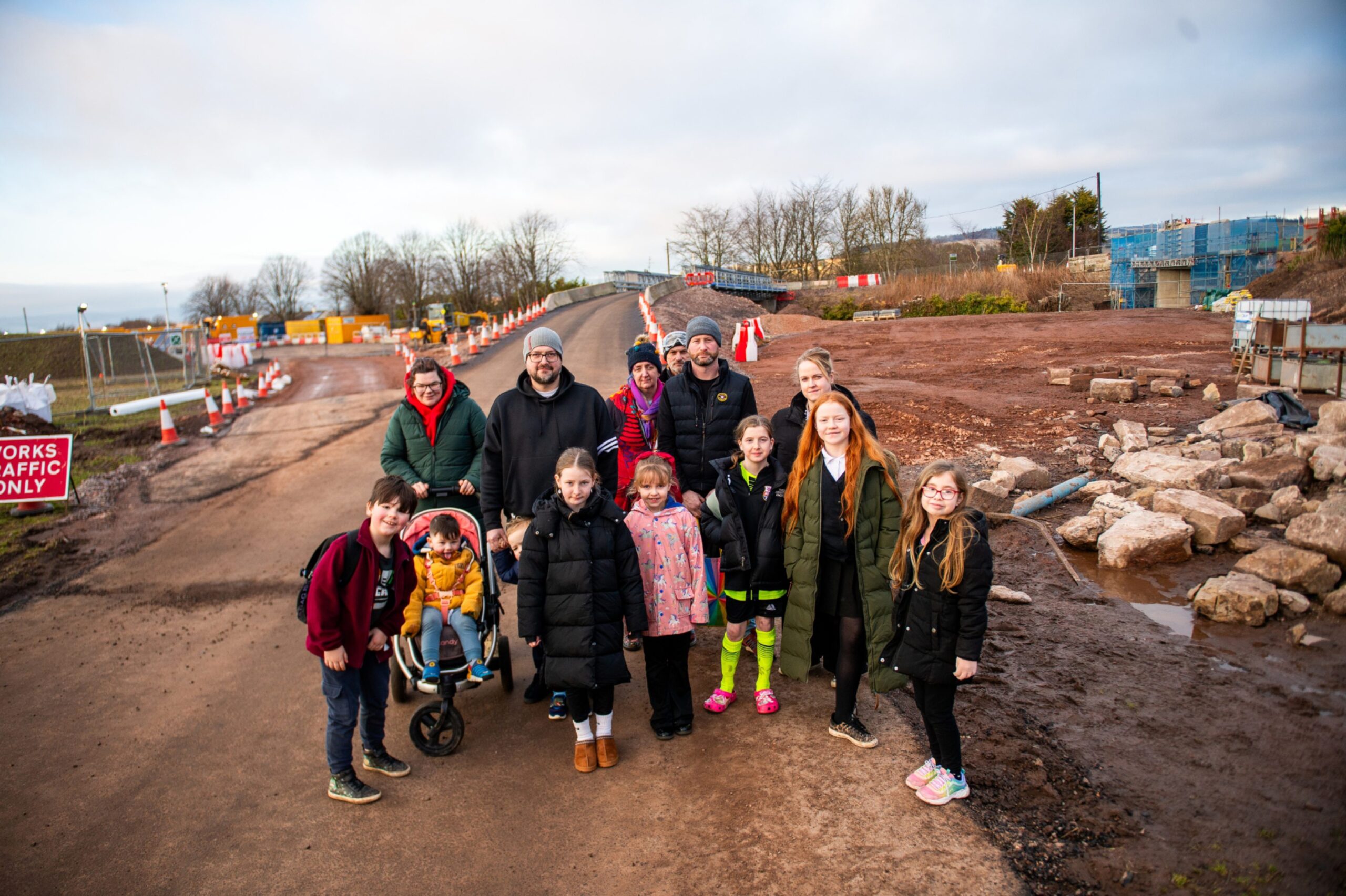 Angus villagers’ safety fears during £3m rail bridge project