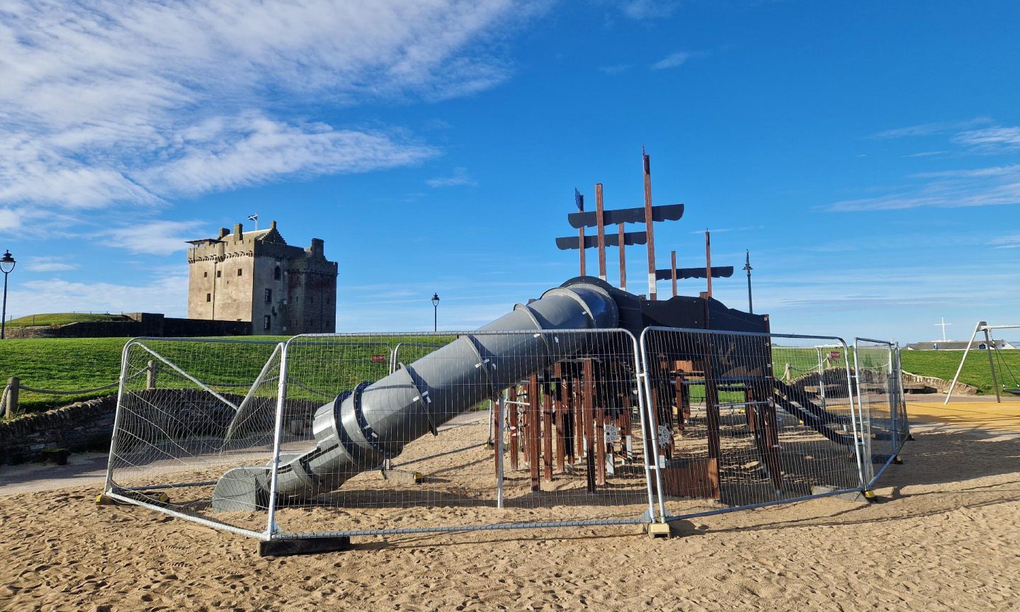 Broughty Ferry Castle Green playpark set to reopen after damage