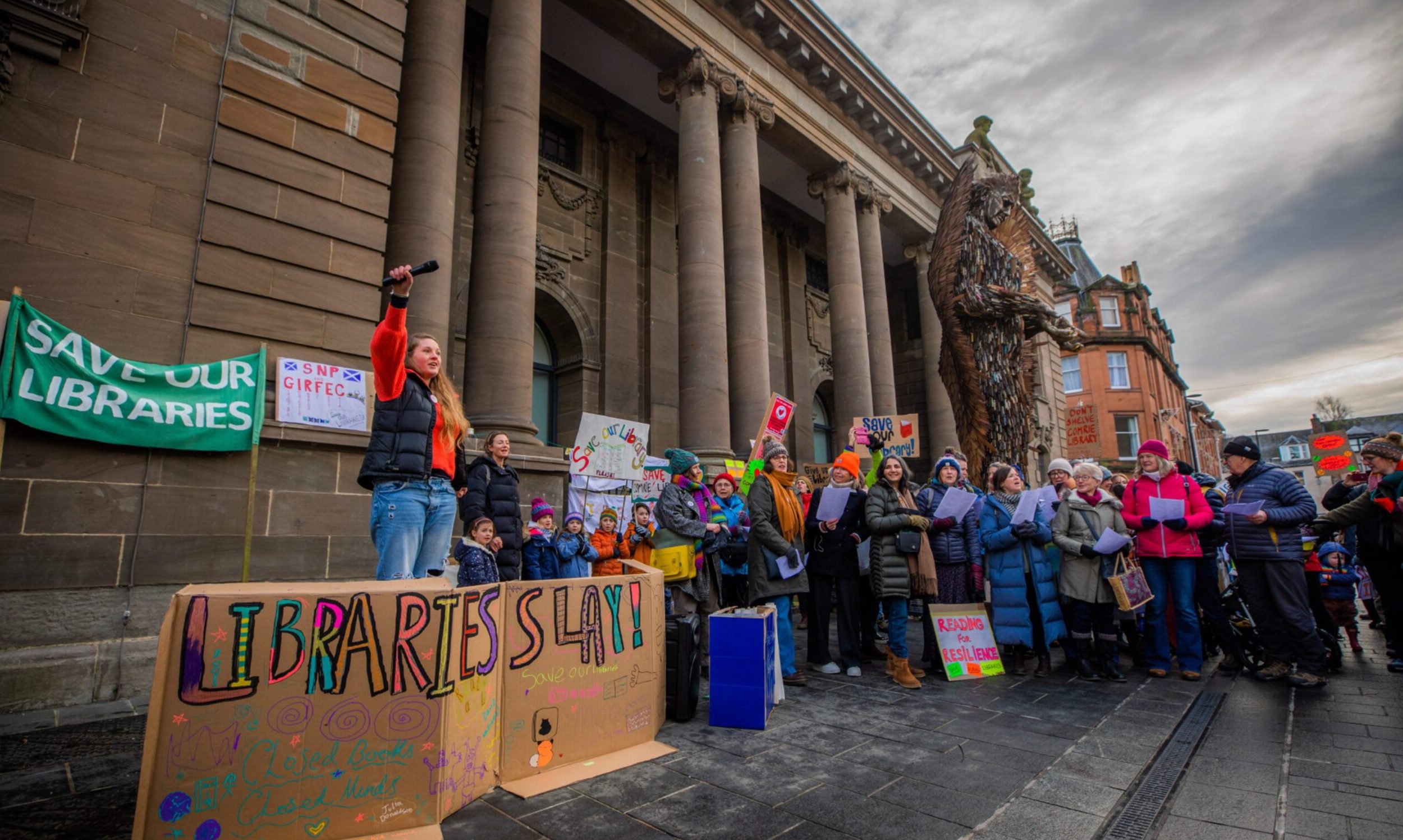 Best pictures from Perth protest