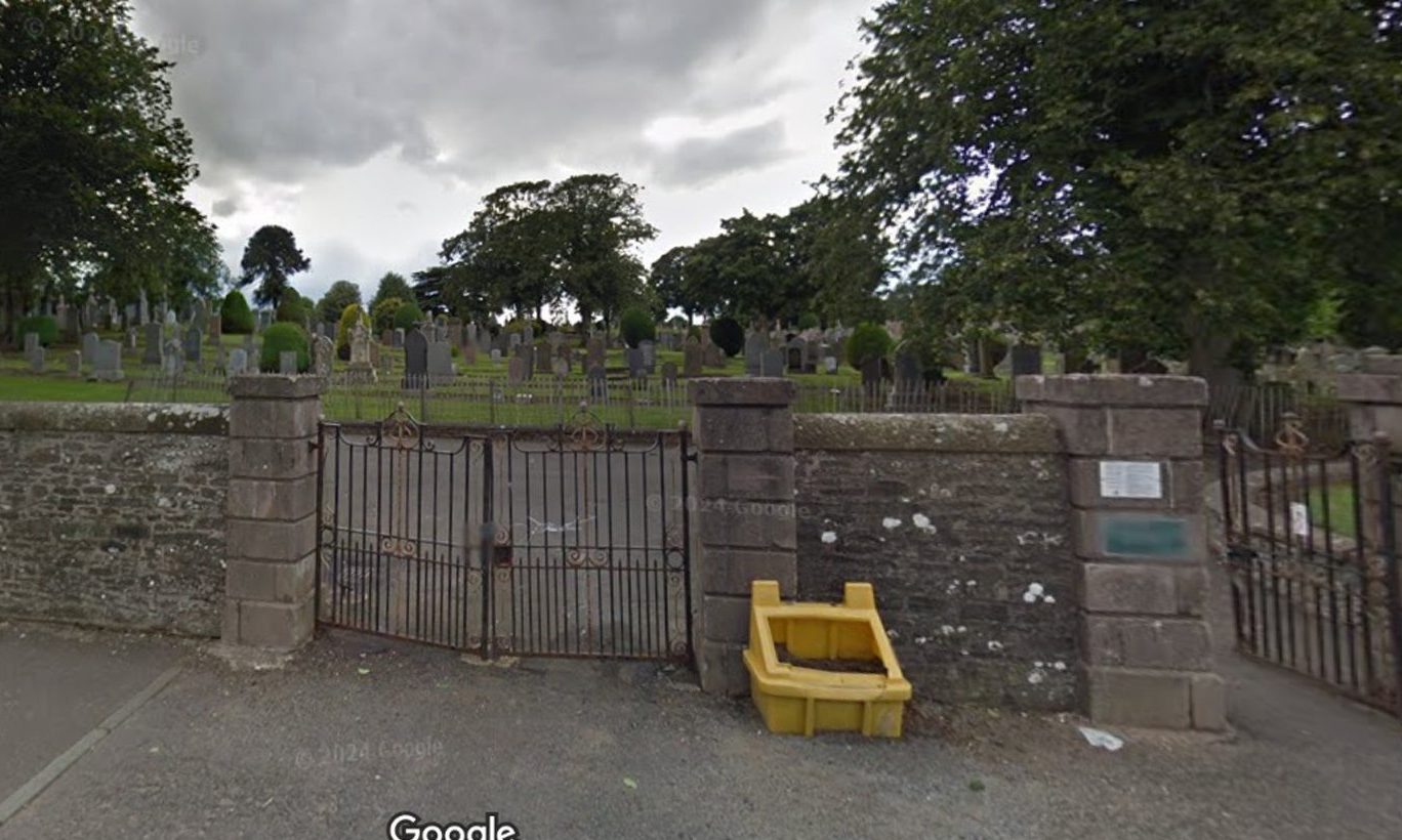 Fly-tipping leads to night-time Forfar cemetery vehicle ban