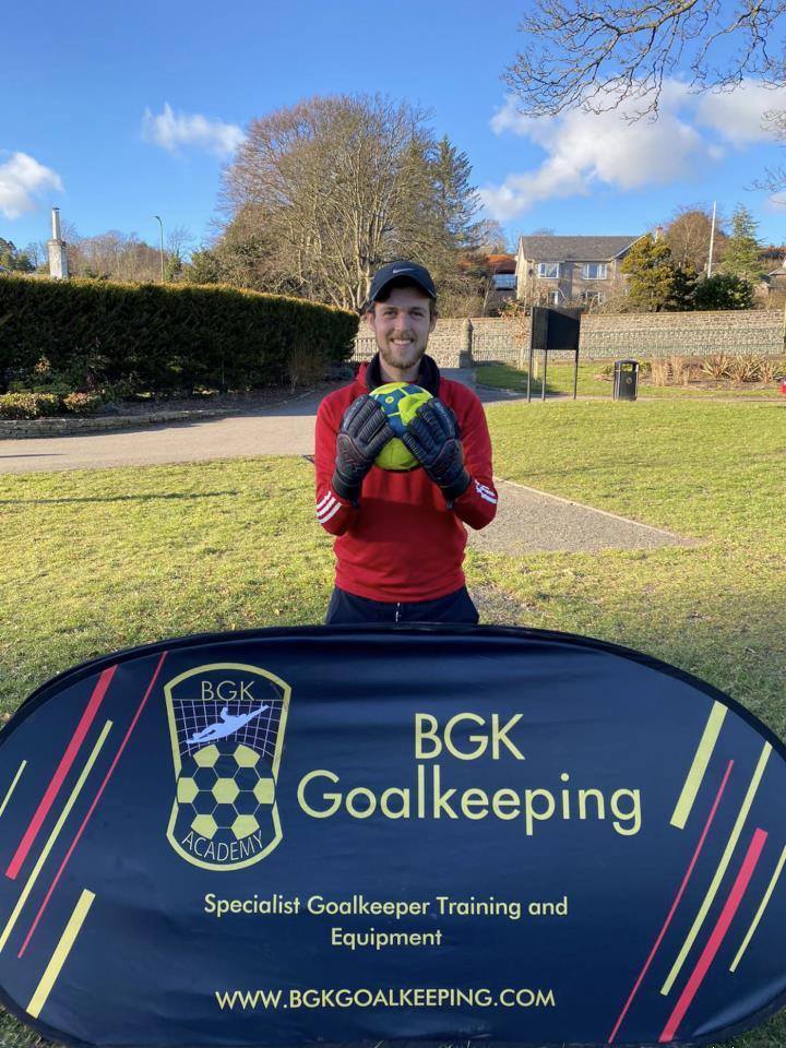 Abertay University student wins 1 200 to help goalkeeper training