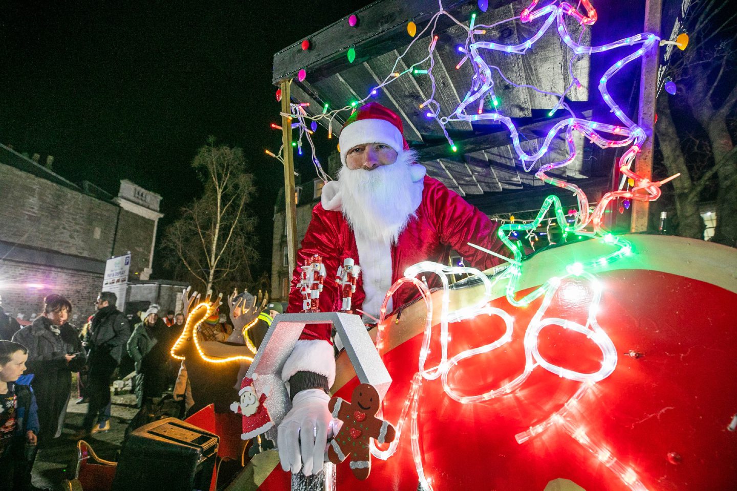 In pictures: Santa lights up Dundee's West End Christmas